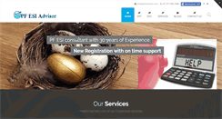 Desktop Screenshot of pfesiadvisor.com